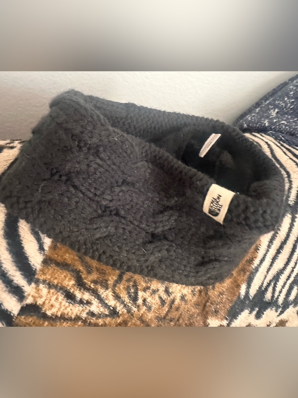The North Face Women’s Black & Brown Knit Headband